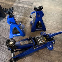 Duralast 2 ton trolley jack and stands