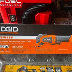 Ridgid 12v Oscillating Multi Tool new