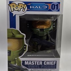 Funko Pop MASTER CHIEF VAULTED 01 RARE