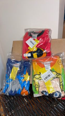 Disney Boys Pajama Sets – Size 12 (5 Pack) Toy Story & Incredibles (New)