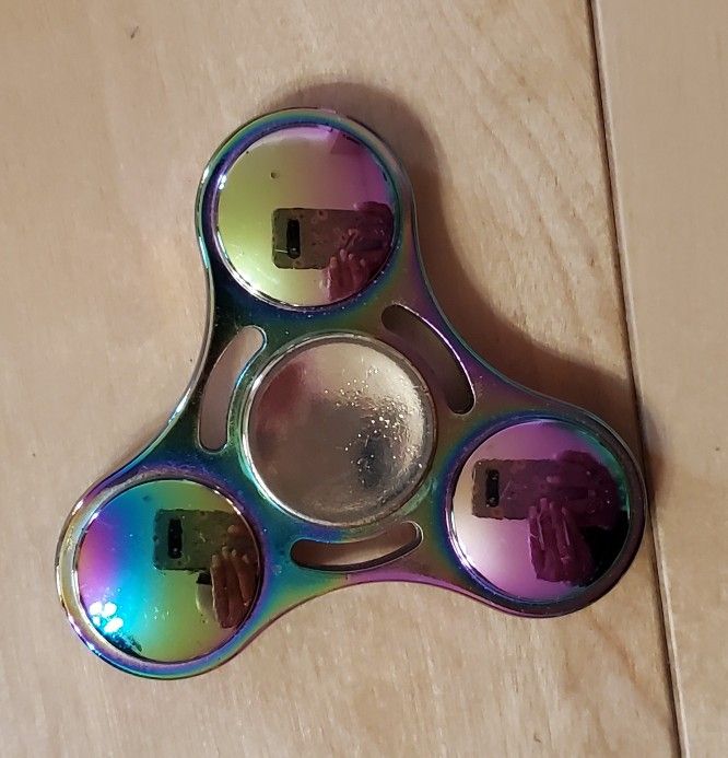 Metallic Metal Fidgit Spinner