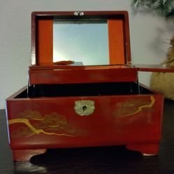 Lacquer Jewelry Box