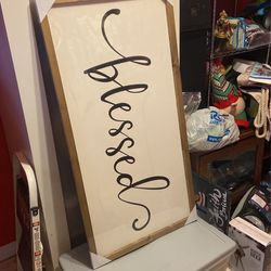 BLEsSED Sign