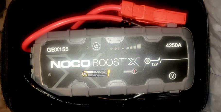 NOCO Boost X GBX155 4250A 12V UltraSafe Portable Lithium Jump Starter.
