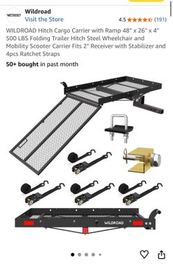 Trailer for Car with Ramp (bike, scooter, etc)