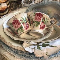 Vintage Tea Cups and Teapots
