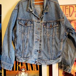 Vintage 1980 Levi Strauss Denim Jacket!!!!