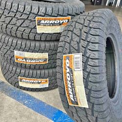265/70R16 Set Of 4 Arroyo A/T New Tires