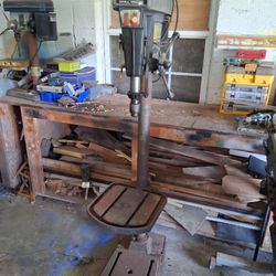  Craftsman 15-1/2” Heavy Duty floor model drill press 