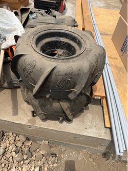 Sand tires for quad