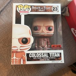 Colossal Titan Funko Pop Hot Topic Exclusive Pre-Release