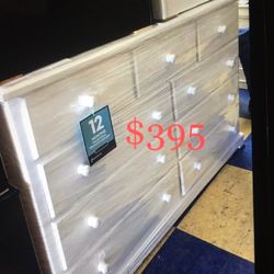Dresser 9 Drawers In Any Color New Solid Wood