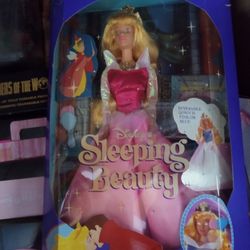 Disney Sleeping Beauty Doll New In Box I'm Going To Get One More Done And Then I'll Sloppy With It