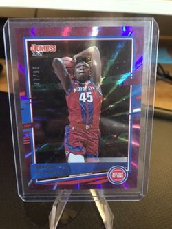 20-21 Sekou Doumbouya Donruss Purple /99