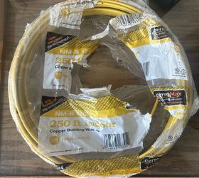 Copper wire 250-foot Cerrowire CerroMax NM-B 12/2 Copper Building Wire.