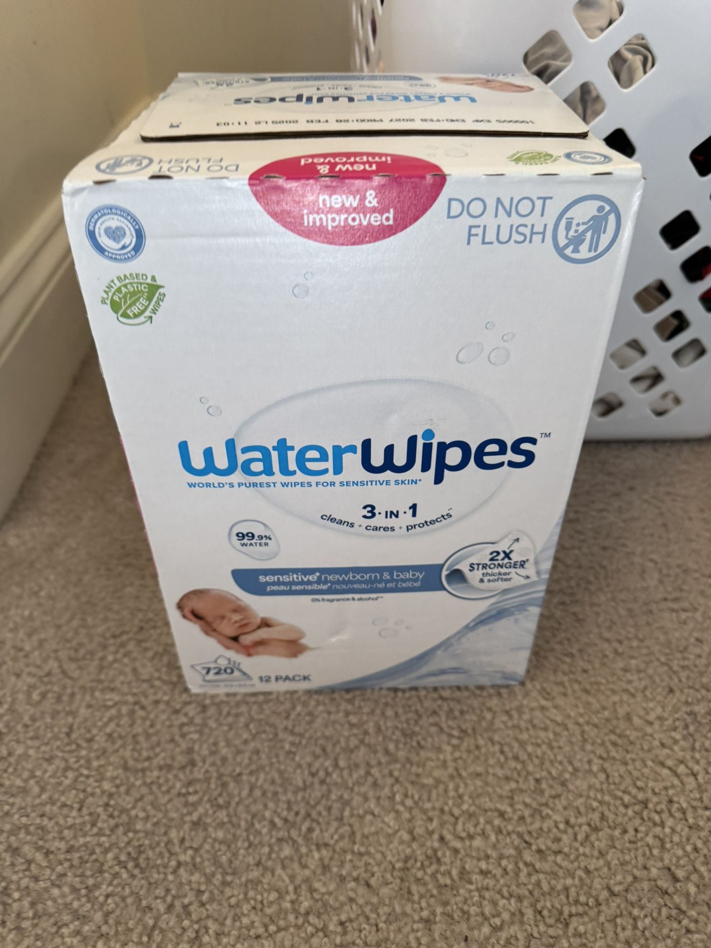 720 Waterwipes (brand new Unopened Package)