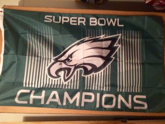 Philadelphia eagles Super Bowl Banner