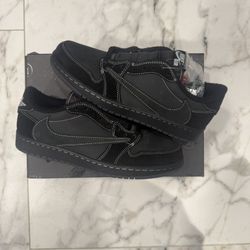 Jordan 1 Low Travis Scott Black Phantom 