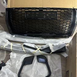 Grille Set 6pcs Compatible with GMC Yukon/Yukon XL Denali 2021 2022 2023 2024