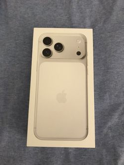 Apple iPhone 17 Pro max Silver For Verizon Or Visible