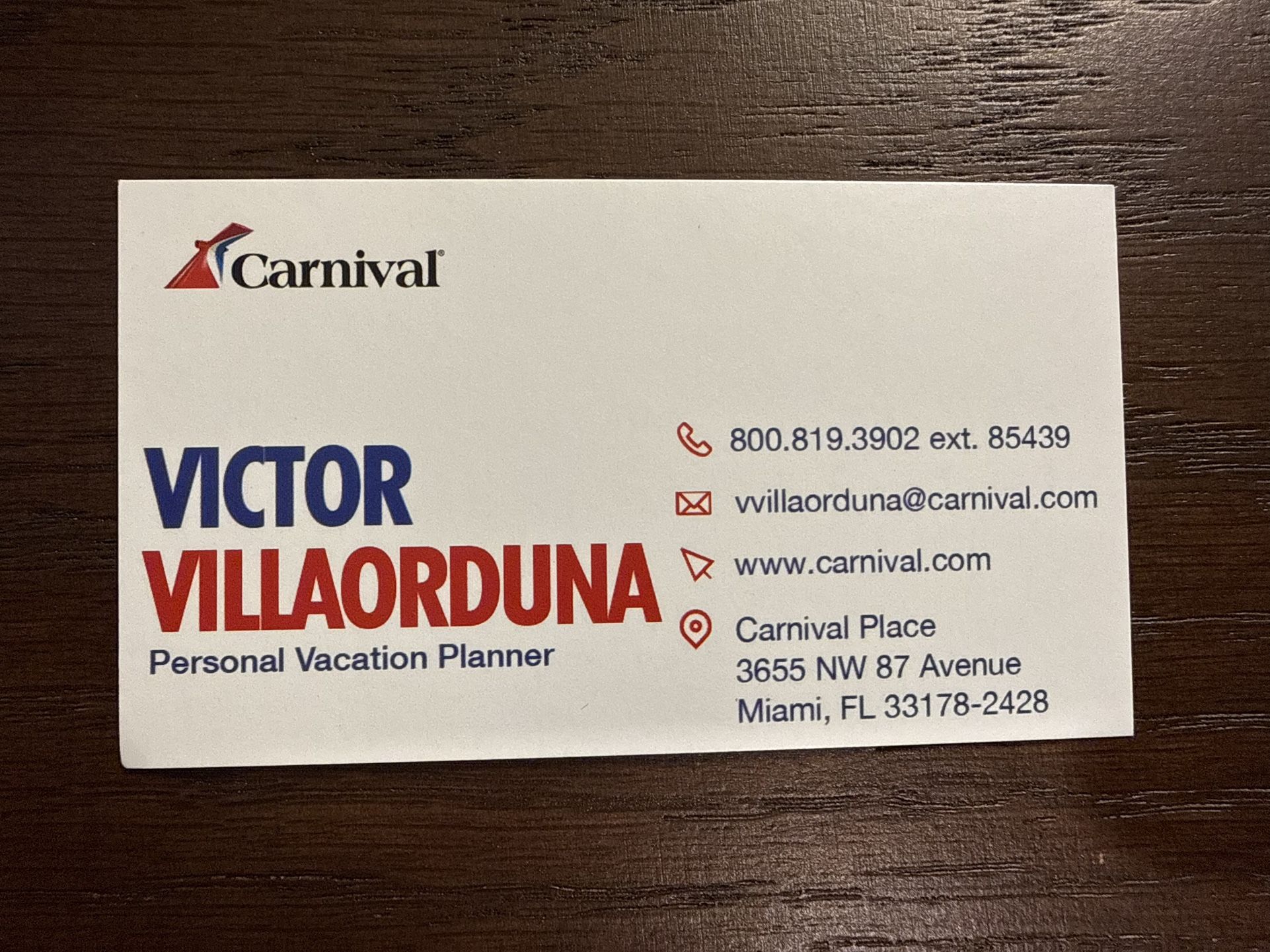 Carnival Cruise Vacation