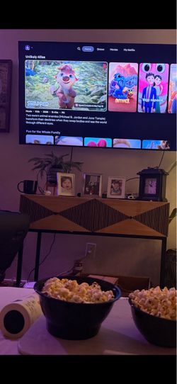Geometric TV Console / Credenza – $100