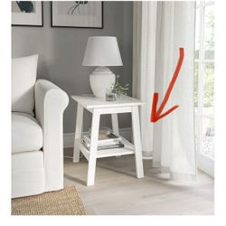 Side Table With Shelf 