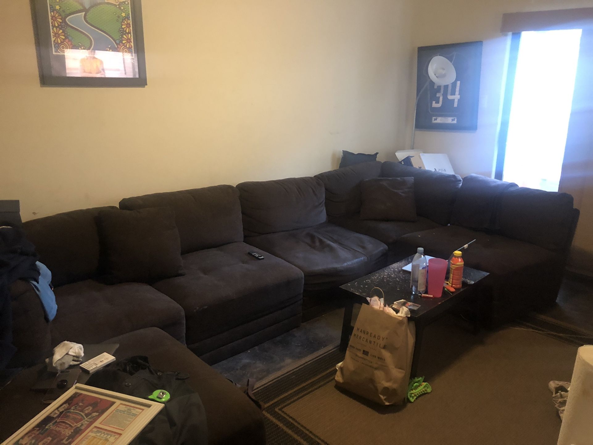 Large Sectional Couch for Free for Sale in Houston, TX OfferUp