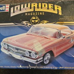 VINTAGE Revell '60 Chevy Impala Hardtop Lowrider 1:25 Kit #85-2883 Sealed Inside