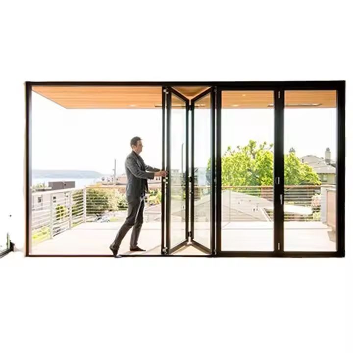 Premium Aluminum Bi Folding Patio Doors – In Stock Now!