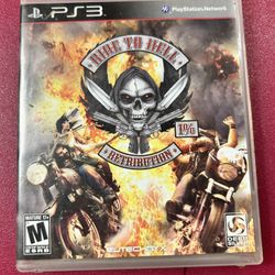 Ride To Hell Retribution PS3 