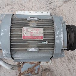 General Electric 3 phase motor 