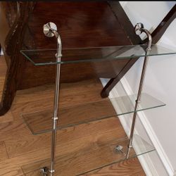 Vintage Art Deco 3 Level Shelf In Original Box