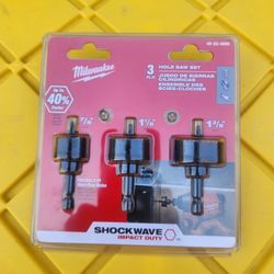 Milwaukee SHOCKWAVE Thin Wall Hole Saw High Speed Steel Kit (3-Piece