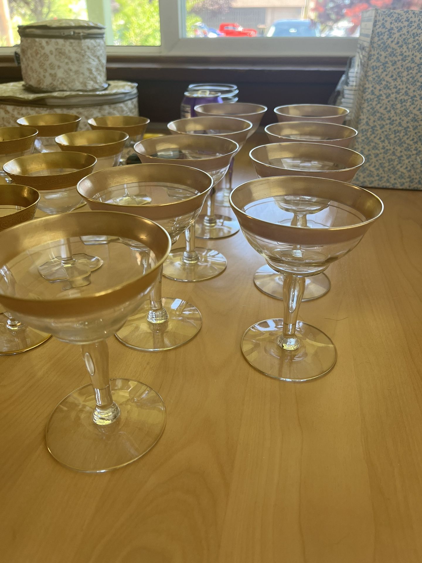 Tiffin-Franciscan Milton Champagne Glasses