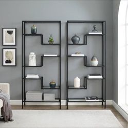 Beautiful 2 piece shelf unit for sale $150 or best offer