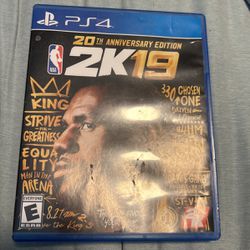 NBA 2k19 PS4 Disk 