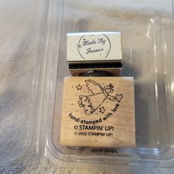 Rubber Stamps Hand Stamped By Stampin Up Set