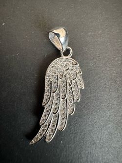 Moissanite silver pendants