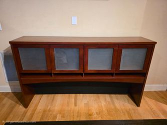 Furniture with 4 frosted glass doors