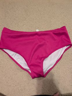 Pink bikini bottom