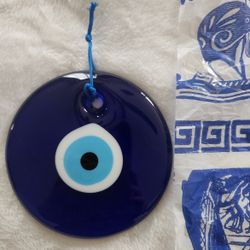 Glass evil eye