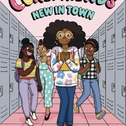 NEW Curlfriends New In Town Popular Graphic Novel Book Comics Style Kids Youth Storybook Story 