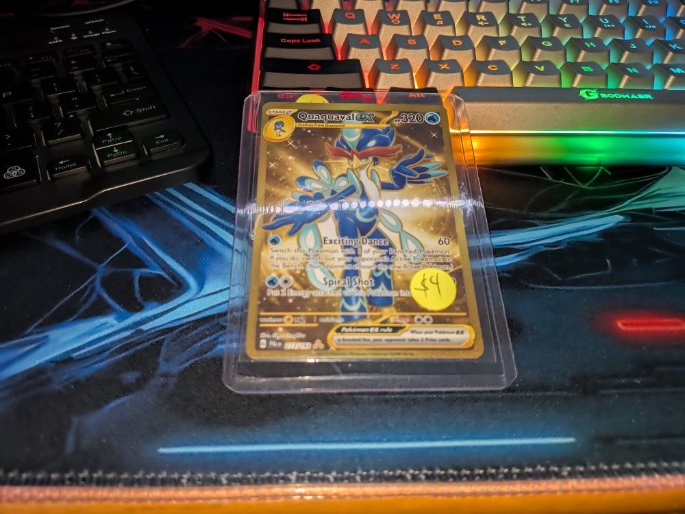 Quaquaval Ex 273/198 Sv02 Paldea Evolved Pokemon