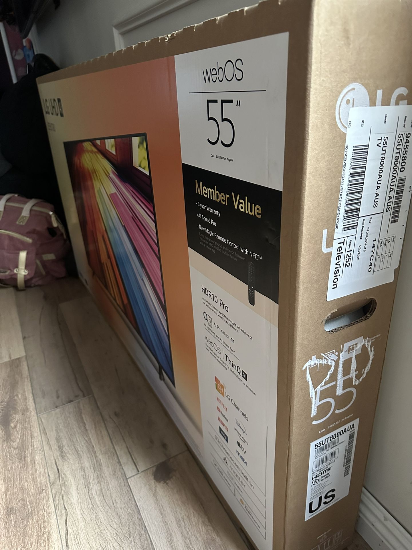 Brand New 55 Inch TV