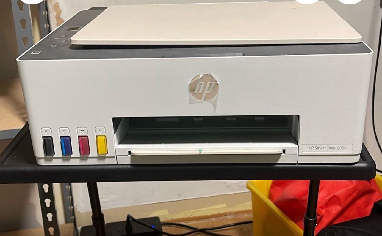Hp Smart Tank Wireless All In One - With Dtf Supplies!