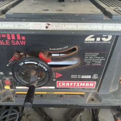 Craftsman Table Saw