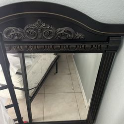 Dresser with mirror ; Chest; Queen Box spring And Mattress 