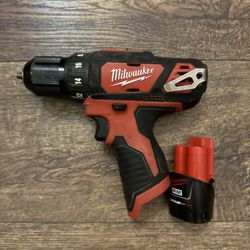 Milwaukee Drill And Charger 