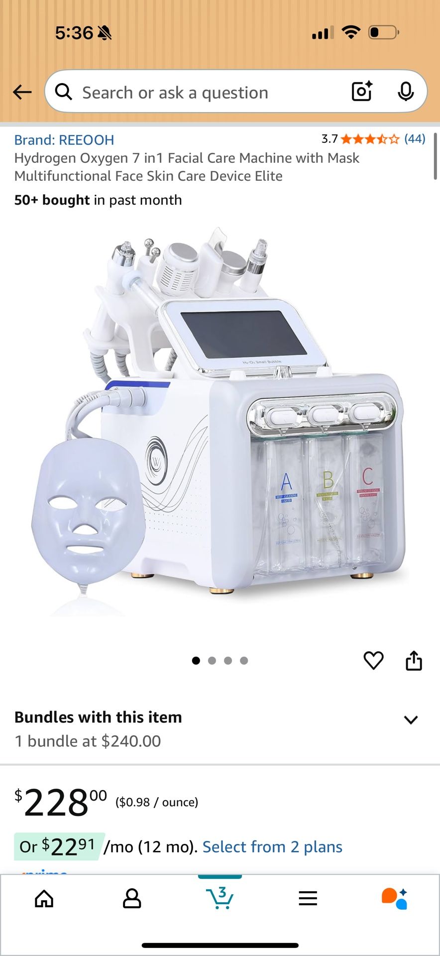 Hydra Facial Machine